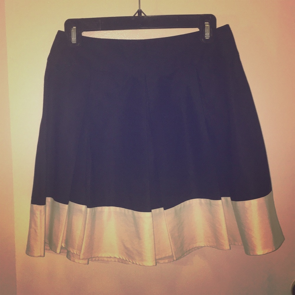 Black and white skirt! 2 tone with a flare!
